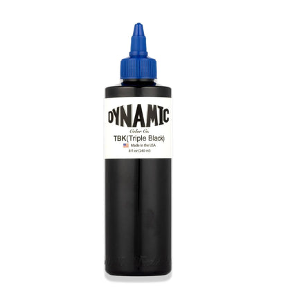 Black Tattoo Ink, 8 oz - Reach Compliant Safe Tattoo Ink for European Regulations - Superior Black Tattoo Ink, Made in USA