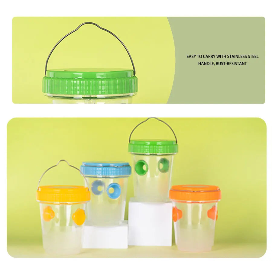 Outdoor  Wasp Trap, Waterproof Garden Mosquito Killer, Reusable Fruit Fly Trap, Safe And Non-Toxic Insect Bee Trap