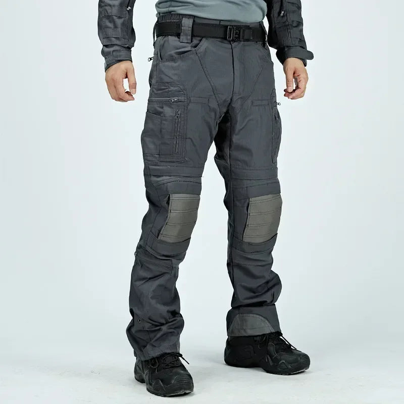New Tactical Pants Hiking Cargo Pants Work Clothes Outdoor Uniform Camouflage Multi Pockets Tactical Clothes Climbing