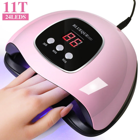 LIMEGIRL UV-lampmaskin för naglar med 24 LED