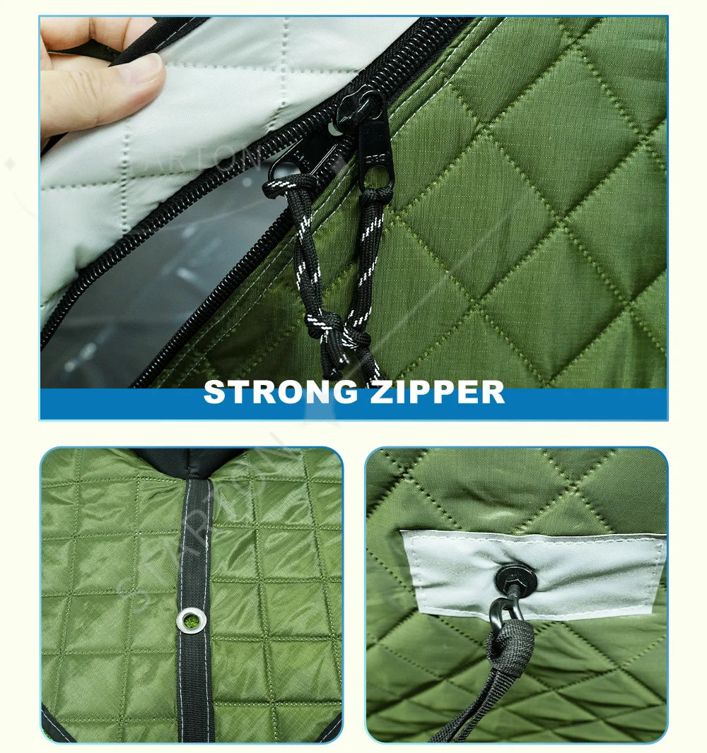 Custom Outdoor Portable Sauna Tent for Woodfire Dry Sauna Spa Tent with Waterproof Fly and Floor