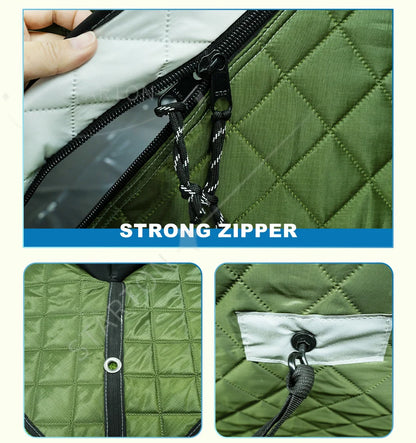 Custom Outdoor Portable Sauna Tent for Woodfire Dry Sauna Spa Tent with Waterproof Fly and Floor
