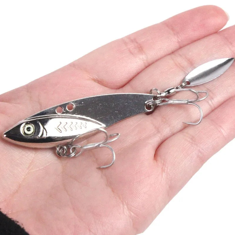 Fishing Lure 5g-30g Freshwater Saltwater Long Cast VIB Lure Zinc Alloy Metal Fish VIB Bait