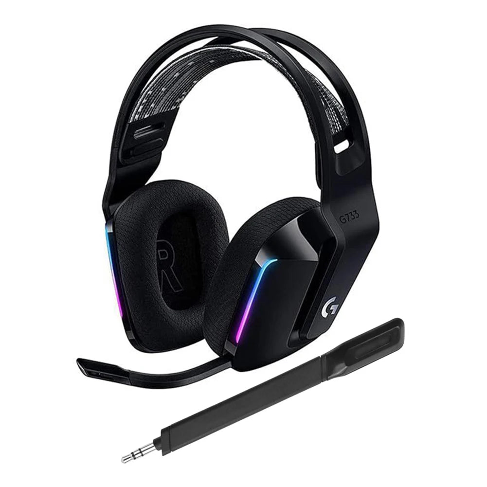 Ersättningsmikrofon för Logitech G733 – 3,5mm Brusreducering ABS 12cm 7g Svart Reservdel Gaming Headset