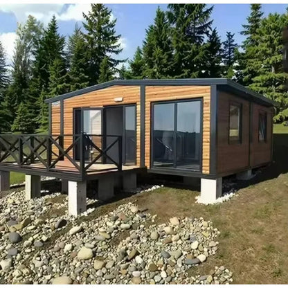 Modulärt expanderbart containerhus 30 fot med 2 sovrum