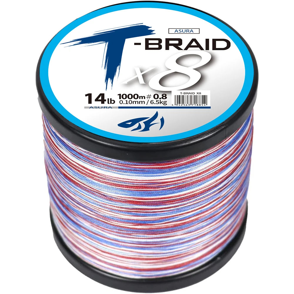 ThornsLine X8 Upgrade Braid Fishing Line Super Strong 8 Strands Multifilament PE Line 300-1000M Braided Line All For Fish Carp