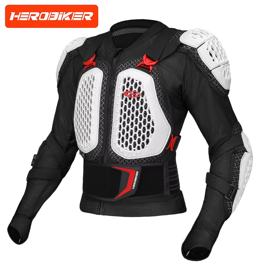 Motocross Skyddsjacka Off-Road CE-certifierad