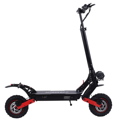 H6 hopfällbar elscooter med 11-tums luftdäck och dubbla skivbromsar
