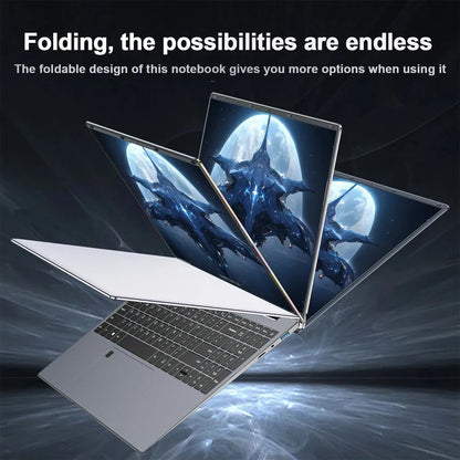 2026 Windows 11 15.6' Ultra Slim Portable Laptop Intel Core I9-9900 16GB RAM 1TB 2TB SSD Fingerprint Office Gaming Laptop PC