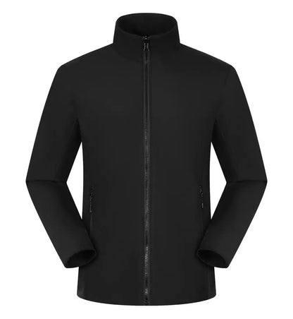 customized logo Men's Tactical Jackets Softshell Lightweight Coats with Pockets Water Resistant Outdoor Hiking couple top C2407