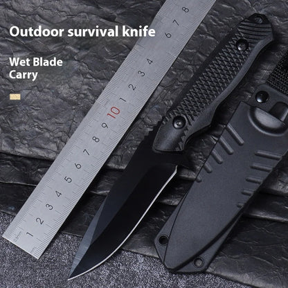 Durable High Hardness Fixed Blade Knife with Protective Sheath Outdoor Camping Fishing Cutting Utility Tool