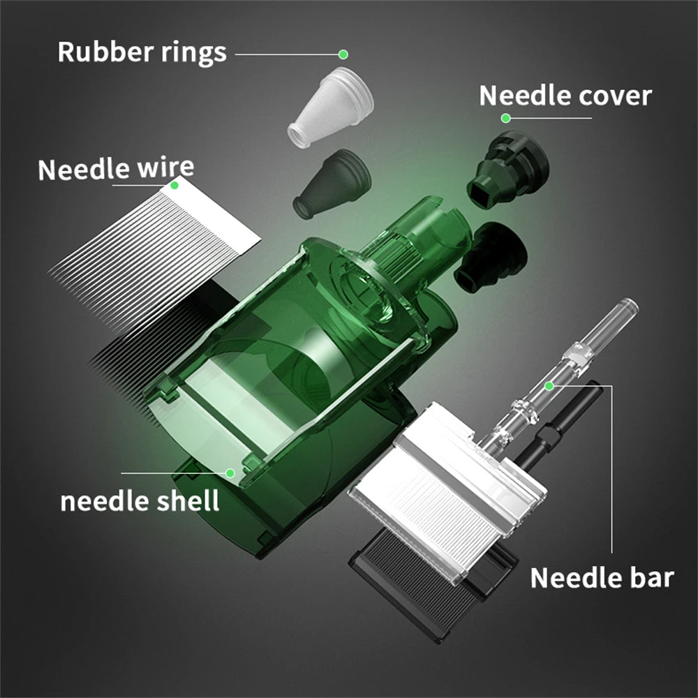 10 PCS Super Big Cartridge Needle Professional Tattoo Cartridge Tattoo Equipment Large Row Needle Tattoo