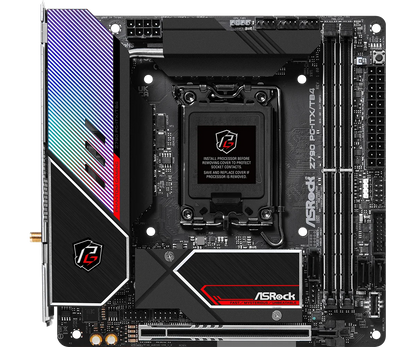 Asrock Z790 PG-ITX/TB4 Motherboard Z790 Mini-ITX Motherboard PCI-E5.0 M.2 DDR5 support i7-14790F i5-14490 i3-14100 i5-13600 cpu