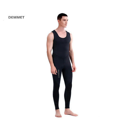 HOT 3mm Camouflage Wetsuit Long Sleeve Fission Neoprene Submersible Diving for Men Keep Warm Tops and Pants 2-pieces Sun Protect