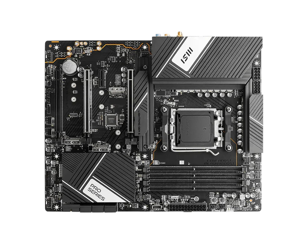 MSI PRO X670-P WIFI AM5 ATX Motherboard AMD X670 Placa Mãe CPU Support  Ryzen 7 7800X3D 9 7950X3D 5 7600 Ram DDR5 HDMI 4x M.2
