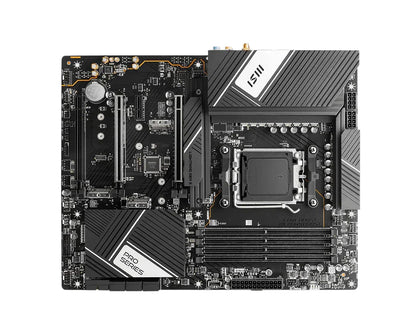 MSI PRO X670-P WIFI AM5 ATX Motherboard AMD X670 Placa Mãe CPU Support  Ryzen 7 7800X3D 9 7950X3D 5 7600 Ram DDR5 HDMI 4x M.2