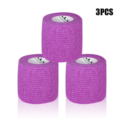 16/10/3PCS Tattoo Grip Bandage Colorful Self Adhesive Wrap 5cm X 4.5m Non Slip Handle Tape Tattoo Machine Grip Cover Supplies