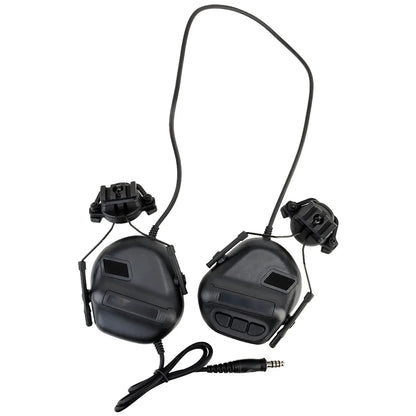 Tactical Helmet Headset Non-picking Noise-Cancelling Headset For Gen5 Helmet Headset Baofeng Radio PTT Adapter Mobile Earphone