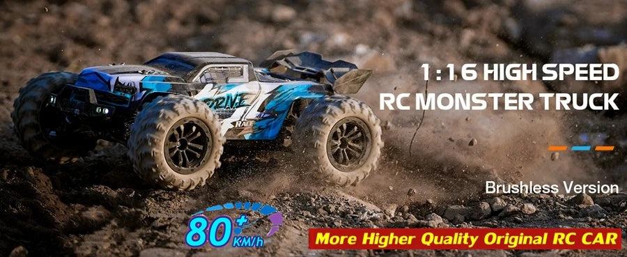 4WD radiostyrd bil i skala 1:16 med 4 kanaler