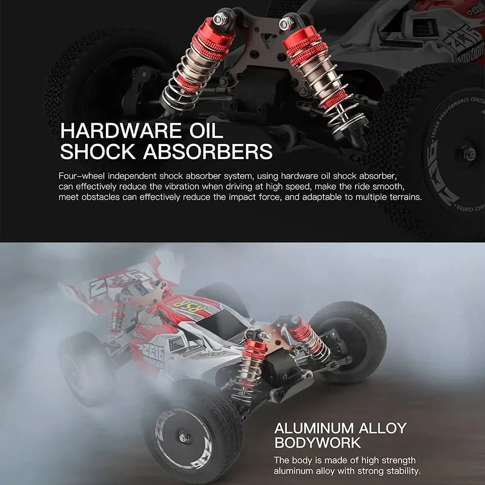 WLtoys 144001 1:14 4WD High Speed Racing Rc Car 12428 1:12 Off-Road RC Car 12402A Remote Control Drift Racing Cars Toys For Kid