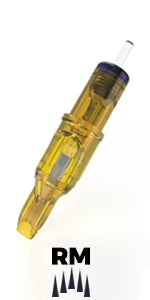20pcs Yellow Dragonfly Tattoo Cartridge Needle 1 3 5 7 9 11 13 14 15 RL RM RS M1 For Tattoo Machine Pen Needle Accessories