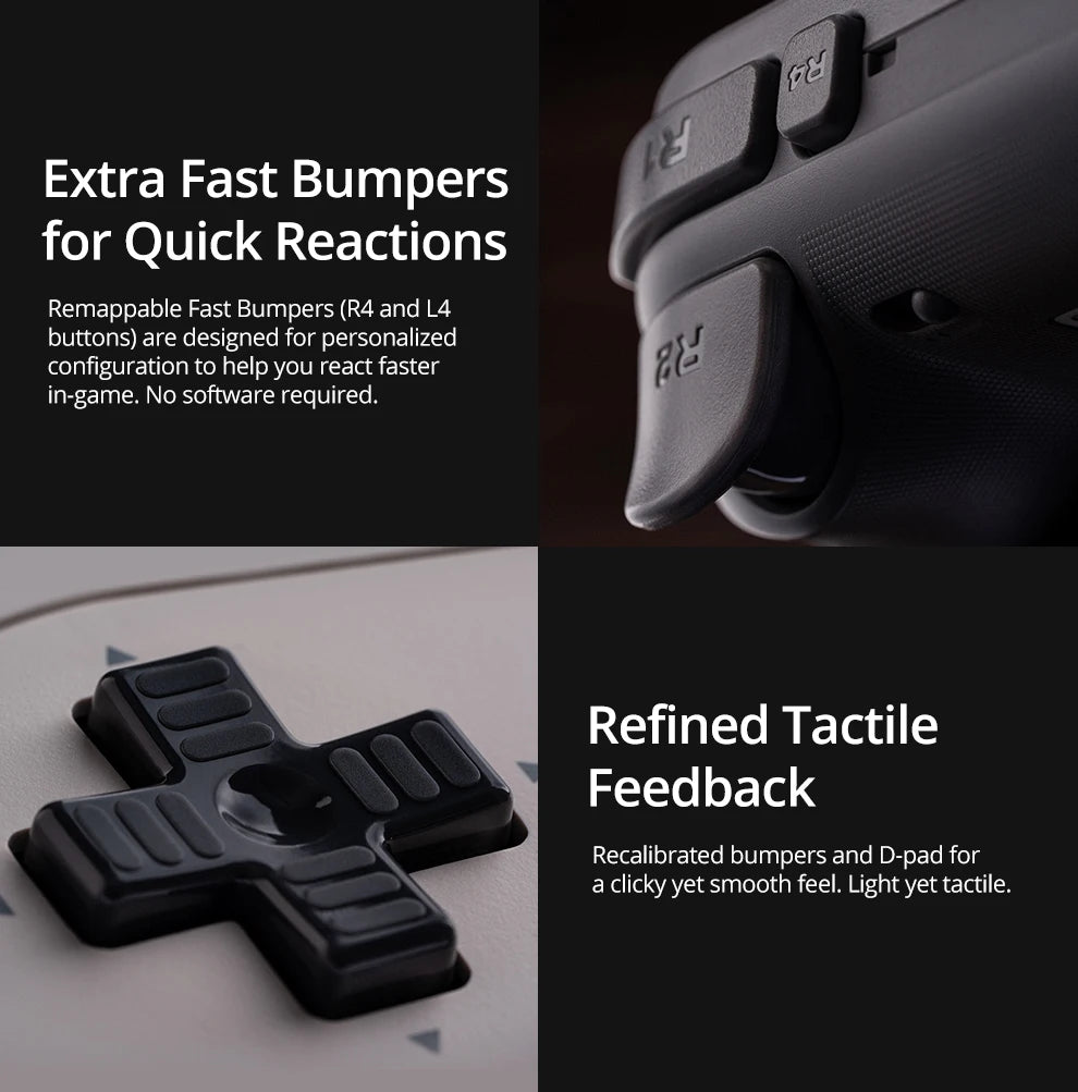 8BitDo Pro 3 Bluetooth Game Controller Wireless Gamepad with TMR Joysticks for NS Nintendo Switch 2, PC Windows, ANDROID, iOS