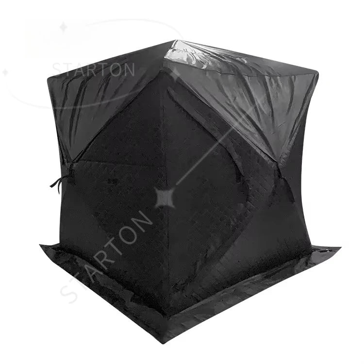 Portable Sauna Tent Easy Set Up 3-Layer to Keep Warm  Waterproof Oxford for Family Dry Sauna