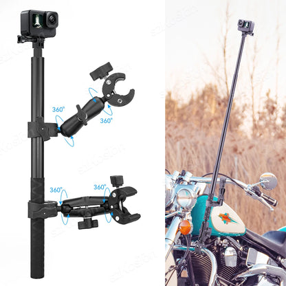 Cykel- och motorcykelstyrefäste för Insta360 och GoPro