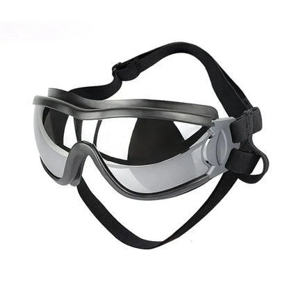 Transparent Color Pet Dog Goggles Waterproof Windproof Sunscreen UV Resistant Large Dog Glasses
