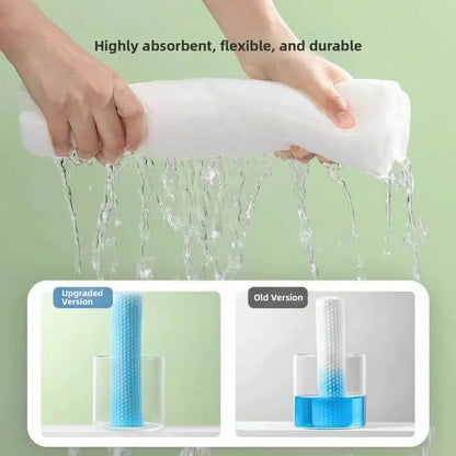Thickened Large Size Disposable Towel for Face Washing Beauty Salon Foot Bath Towel Soft Absorbent Single Layer Plant Fiber
