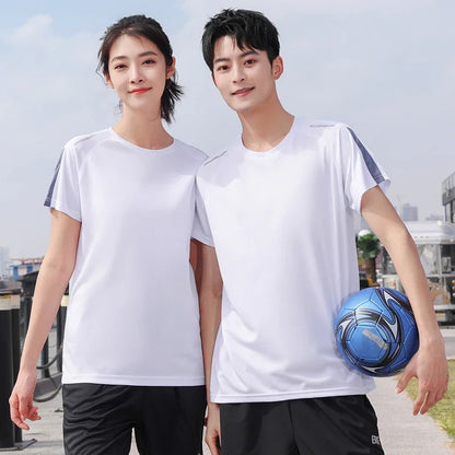 Sport T-shirt med Eget Tryck – Quick Dry, Kortärm, Unisex | S–4XL