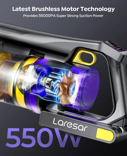 Laresar X11 Sladdlös Dammsugare 550W