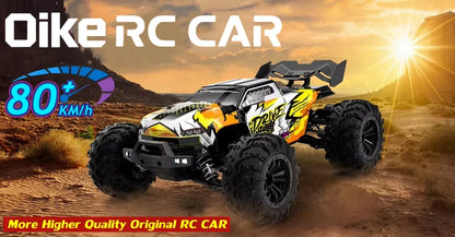 Oike RC Drift Car With LED Light 50KM/H / 80KM/H Brushless 4WD Remote Control Electric High Speed Racing Monster Truck for Adult