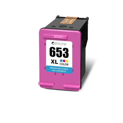 CRTBOTW 653XL Ersättningsbläckpatron för HP 653