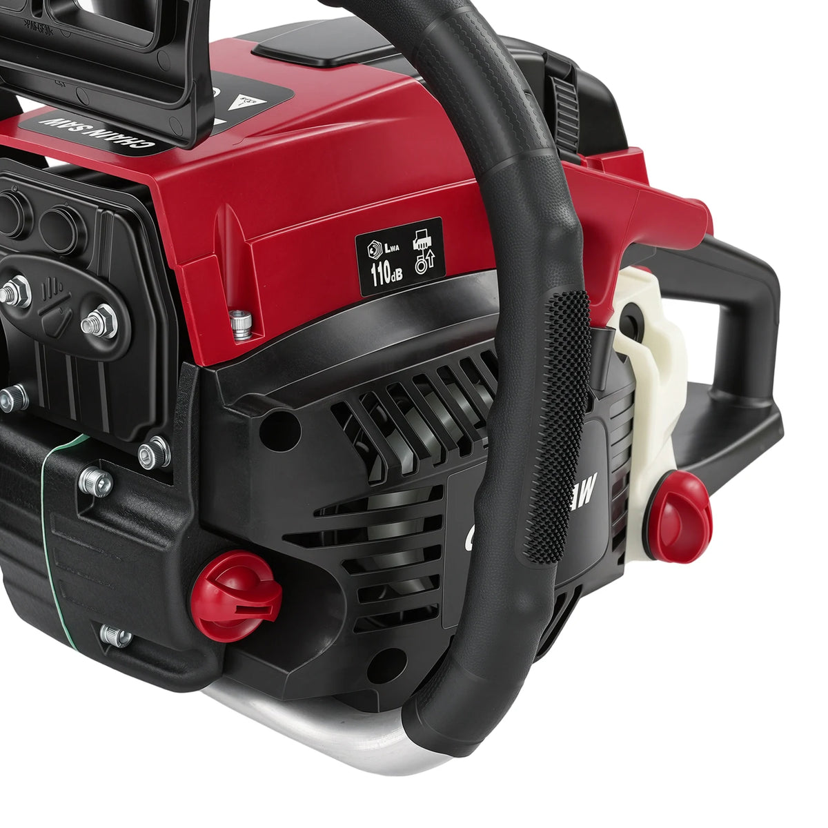 Motorsåg 58cc 2,4kW 50cm – Bensindriven Lågvibration Vedhuggning Skogsavverkning Trädgård DIY Med Verktygsväska & Handskar 2026