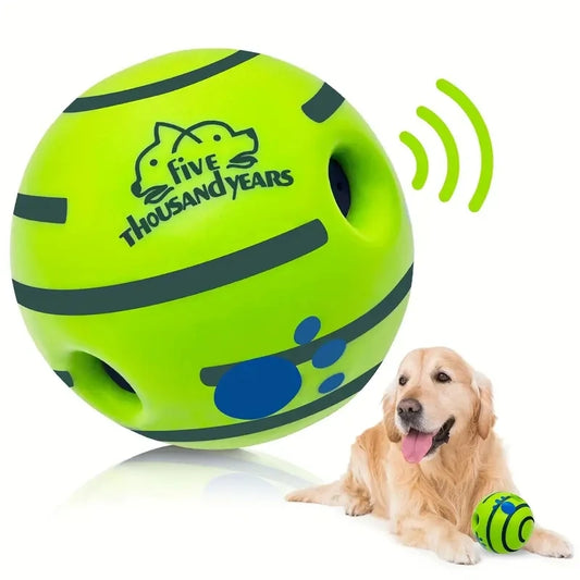 Interaktiv Skrattboll för Hund – IQ-träning & Mental Stimulans