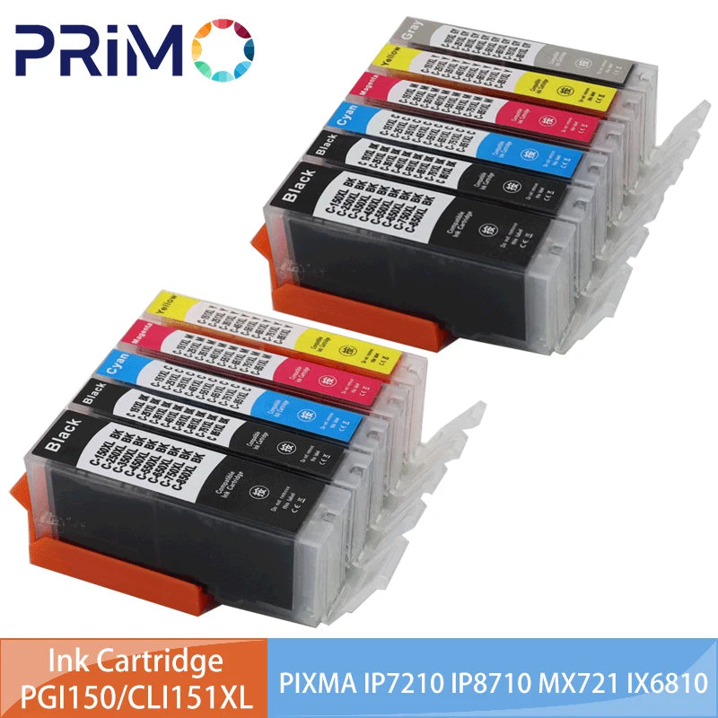 PGI-150 CLI-151 Kompatibel Bläckpatron för Canon PIXMA