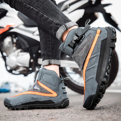 Motorcykelstövlar Fritids motorcykelskor för män
