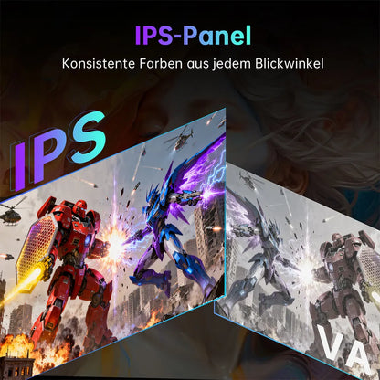 KTC H24B9S-2 23.8 Inch Full HD Gaming Monitor, IPS Display, 144Hz Smooth Refresh Rate, 113% SRGB, 178° Viewing Angle, Eye Care Technology, HDMI & VGA Ports, VESA Compatible, Monitor for Gaming, Work & Study