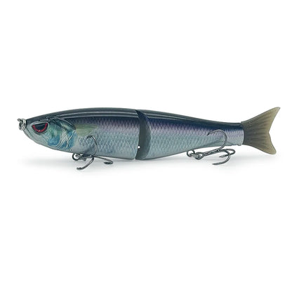 65.5g/19g Two Sizes of Bionic Multi-Section Lure Plastic Hard Baits for Submerged Sea Fishing, Suitable for All Sizes of Fish