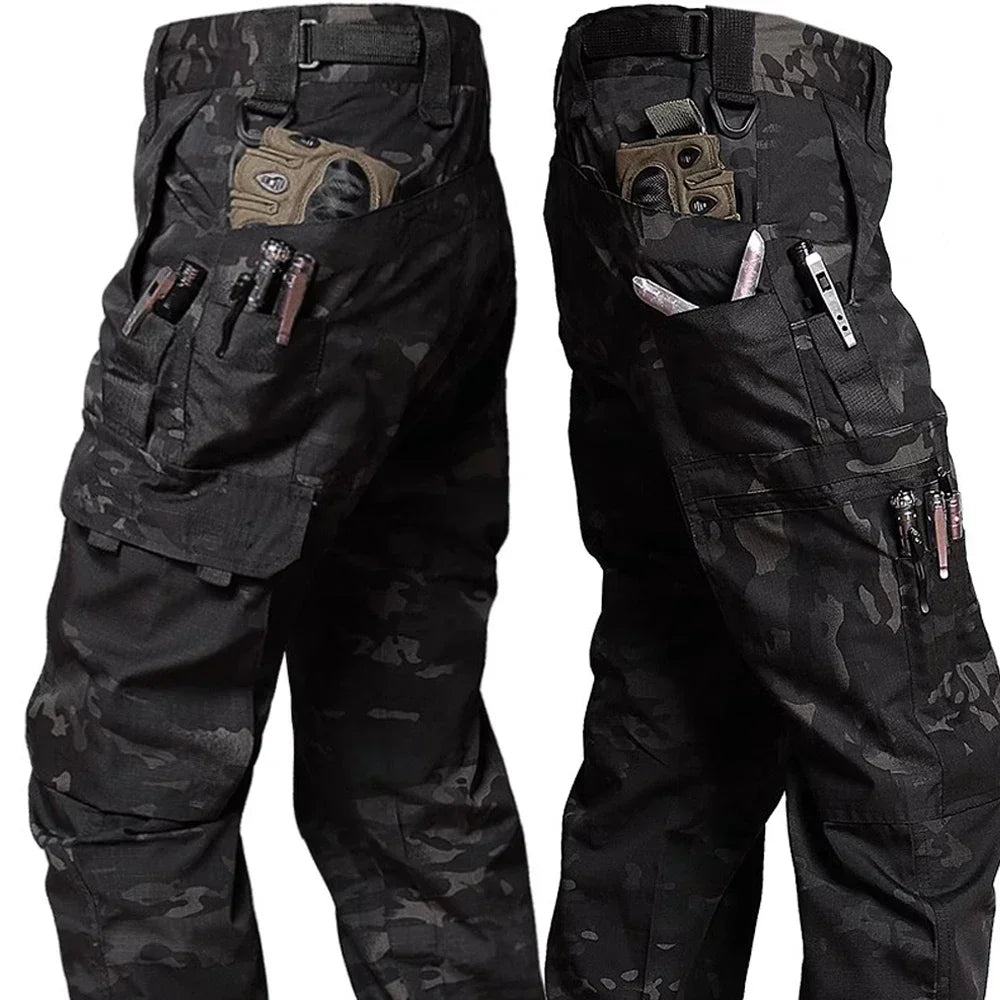 Tactical Suits Milita Uniform Hiking Hunting Pants Men Combat Shirts Training Durable Breathable Camo Wear-resistant Cargo Pant