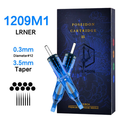 10Pcs POSEIDON V3 Pro Tattoo Needles High Quality Disposable Permanent Makeup Tattoo Cartridge Needles For Tattoo Machine