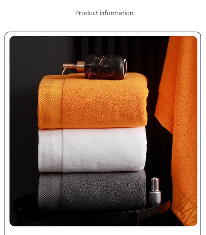 Egyptian Cotton Towel Bath Towel Soft Bath Towel That Absorb Water Do Not Shed Hair Household Face Washing Towels 80X160cm