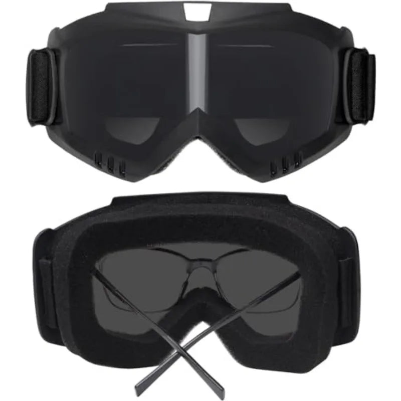 Taktisk helhjälm MICH ABS med visir och NVG-fäste