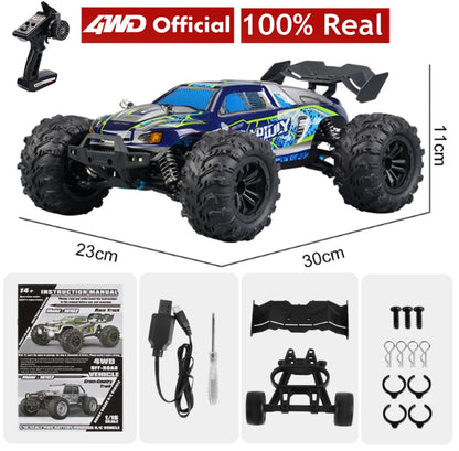 4WD radiostyrd bil i skala 1:16 med 4 kanaler