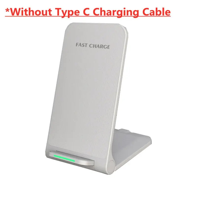 65W Fast Wireless Charger Stand Pad for iPhone 17 16 15 14Pro Samsung Xiaomi Phone Chargers Induction Fast Charging Dock Station