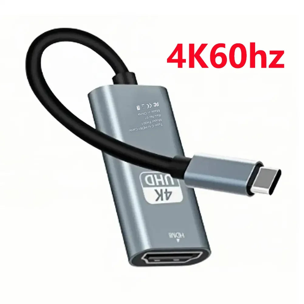 USB-C till HDMI-adapter 4K 30/60 Hz – 10 cm
