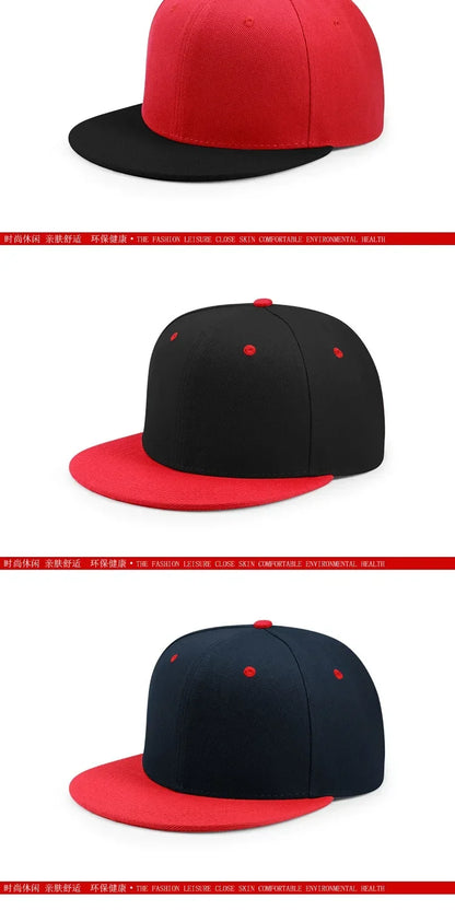 Big Bone Man Plus Size 64cm Baseball Caps Adult Flat Peak Hip Hop Fitted Hat Men Women Large Size Snapback Cap Size 60cm 62cm