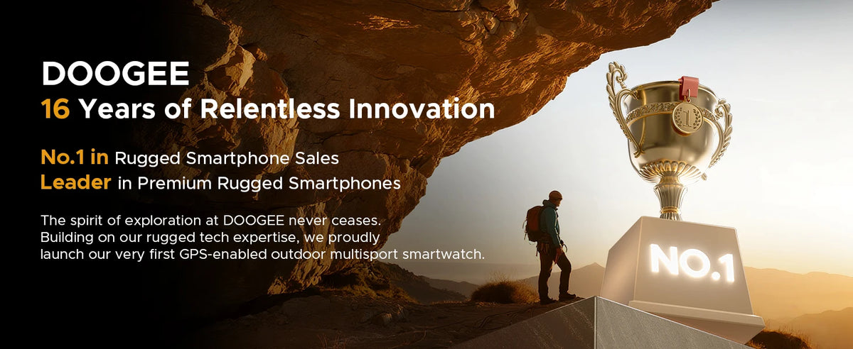 DOOGEE Anywise W1 AI Smart Watch GPS 1.43" AMOLED Display 24Hrs Health Monitoring 5ATM Water Resistance Waterproof Sport Watch