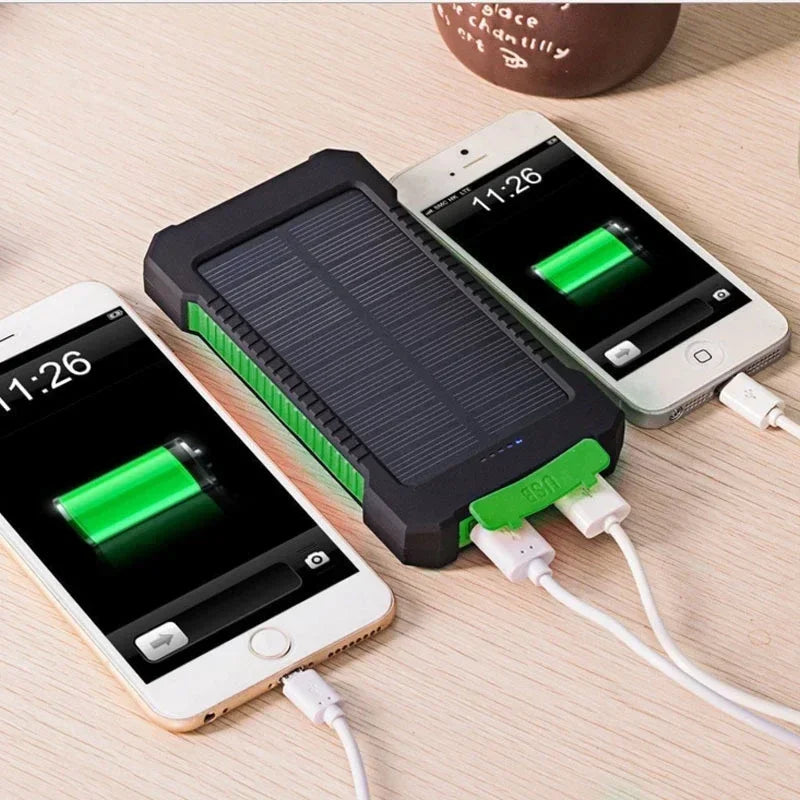 VIVO 500000mAh Solar Power Bank Super Fast Charge Powerbank Outdoor Portable External Battery for iPhone Huawei Samsung 2026New